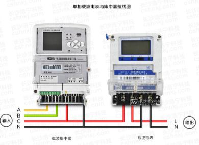 威勝電表DDZY102-Z單相載波電表、威勝單相電子式電表與威勝集中器接線時有哪些不同？