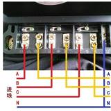 威勝DTSD341-MD3電表電流10（40）A的直通式怎么接線？