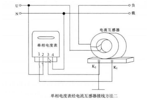 單相智能電能表的接線方法