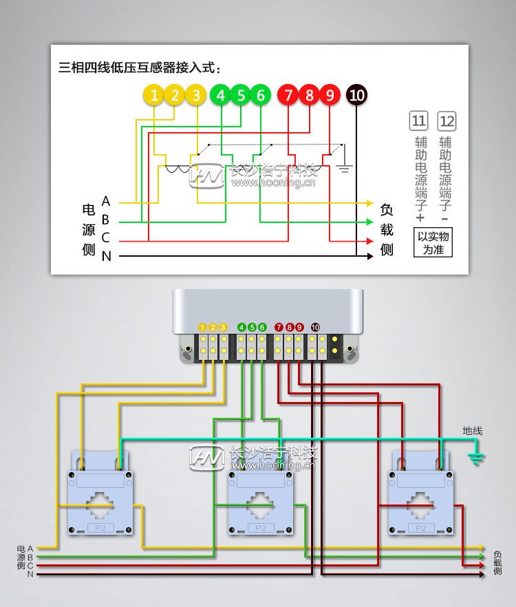 插卡三相電表怎么接線(xiàn)