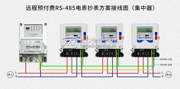 遠傳電表接線圖